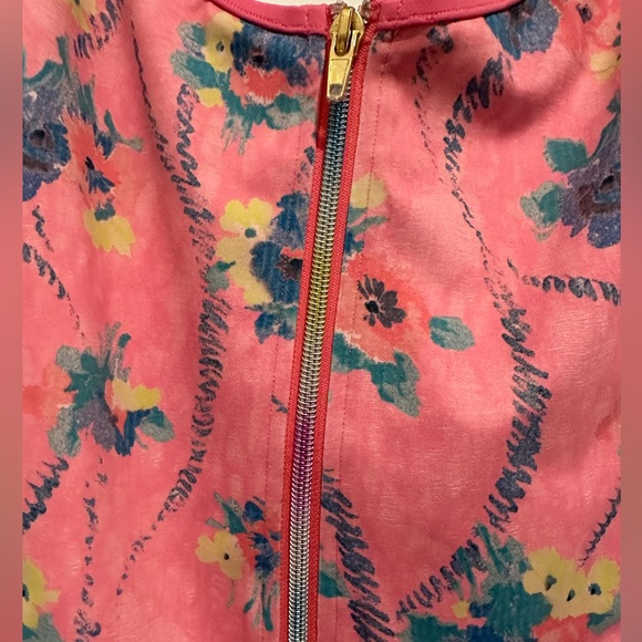 LoveShackFancy X Beach Riot Cheryl One Piece HINTS OF HIBISCUS - Picture 6 of 8